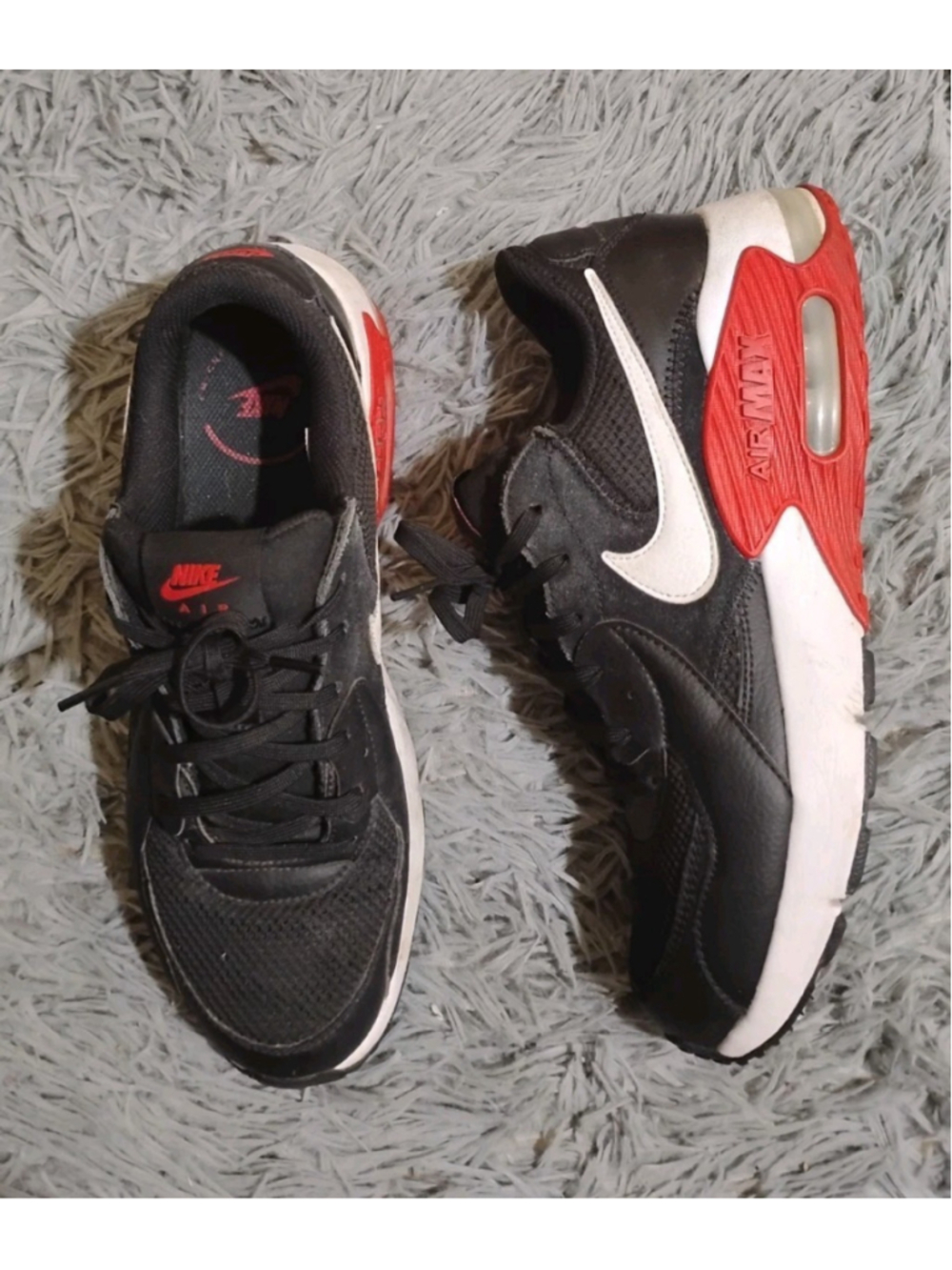 Nike Air Max Excee Bred Men Size 9.5 Black Sneakers CD4165-005